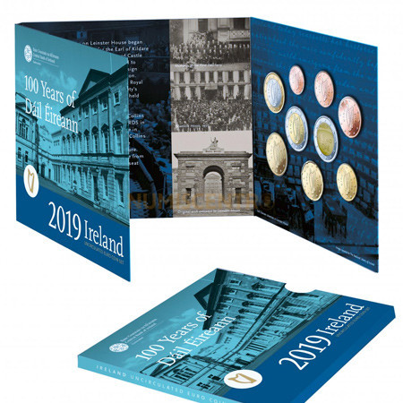Carteira BNC - Irlanda (9 Moedas) 2019