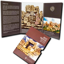 Carteira BNC Malta 2019 c/ 9 moedas