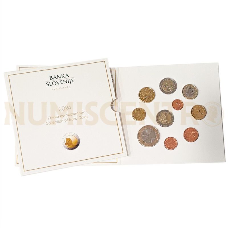 Carteira BNC Eslovénia 2024 10 moedas