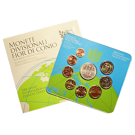 BNC - San Marino 2008 - 9 Moedas