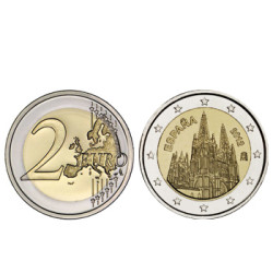2 Euros Castelo de Burgos Espanha 2012