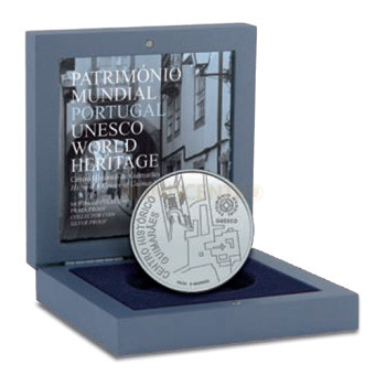 Moeda Comemorativa Centro Histórico Guimarães 2012 Prata Proof