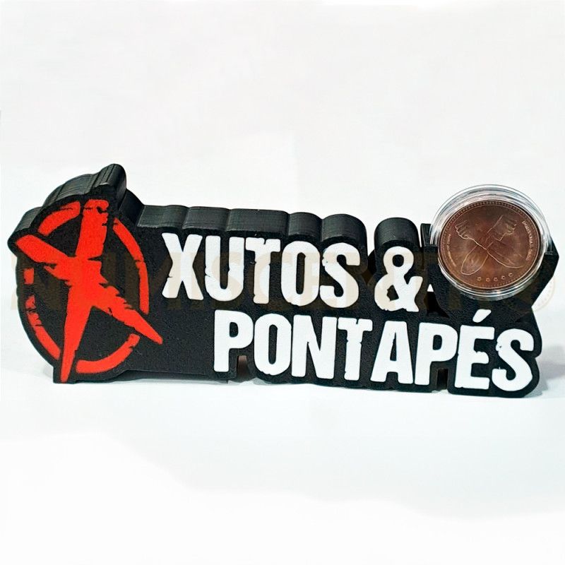 Expositor com Moeda de 5€ Xutos e Pontapés mod1