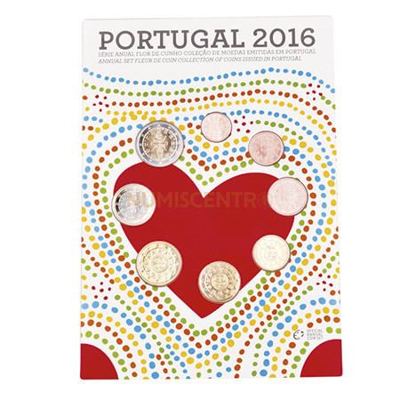 Carteira FDC - Portugal 2016