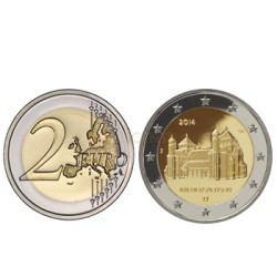 2 Euros Igreja St Michel Alemanha 2014 J