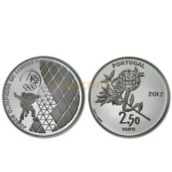Moeda 2,5€ Jogos Olimpicos Londres 2012
