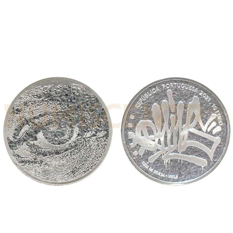 Moeda 10€ VHiLS Portugal 2021 Prata Proof