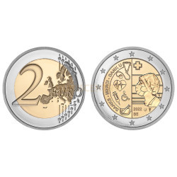Moeda 2 Euro Profissionais de Saúde Bélgica 2022 (Coincard)