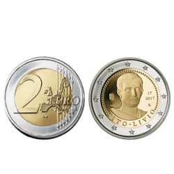 Moeda 2 Euros 2000 Anos da Morte Tito Livio Italia 2017