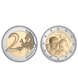 Moeda 2 Euros 30 Anos da Morte dos Juízes Giovanni Falcone e Paolo Borsellino Itália 2022