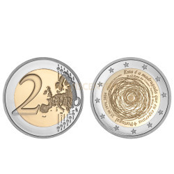 Moeda 2 Euros 50 Anos da Revolução de 25 Abril 1974 Portugal 2024