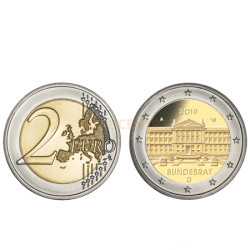 Moeda 2 Euro Bundesrat Alemanha 2019 F