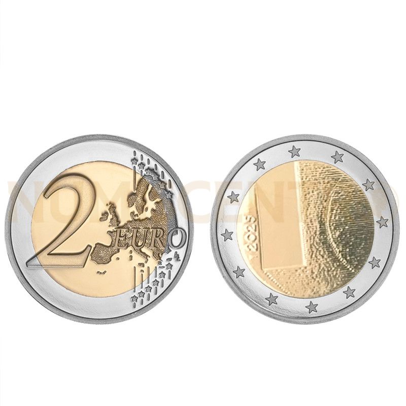 Moeda 2 Euro Diplomacia e Política Externa Finlândia 2025 Coincard