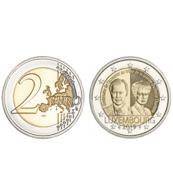Moeda 2 Euro Duquesa Charlotte do Luxemburgo 2019