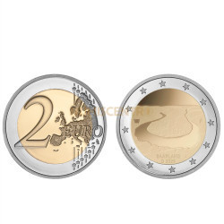 Moeda 2 Euro Estado de Sarre Meandro Saarland Alemanha 2025 G