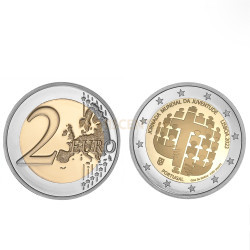 Moeda 2 Euros Jornada Mundial da Juventude Portugal 2023