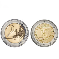 Moeda 2 Euro Milan Rastislav Stefanik Eslováquia 2019