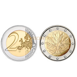Moeda 2 Euros Normal Nova Face França 2022