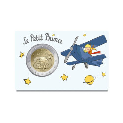Moeda 2 Euro Pequeno Principe França 2026 Avion
