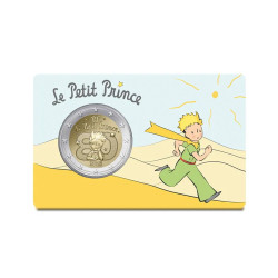 Moeda 2 Euro Pequeno Principe França 2026 Desert