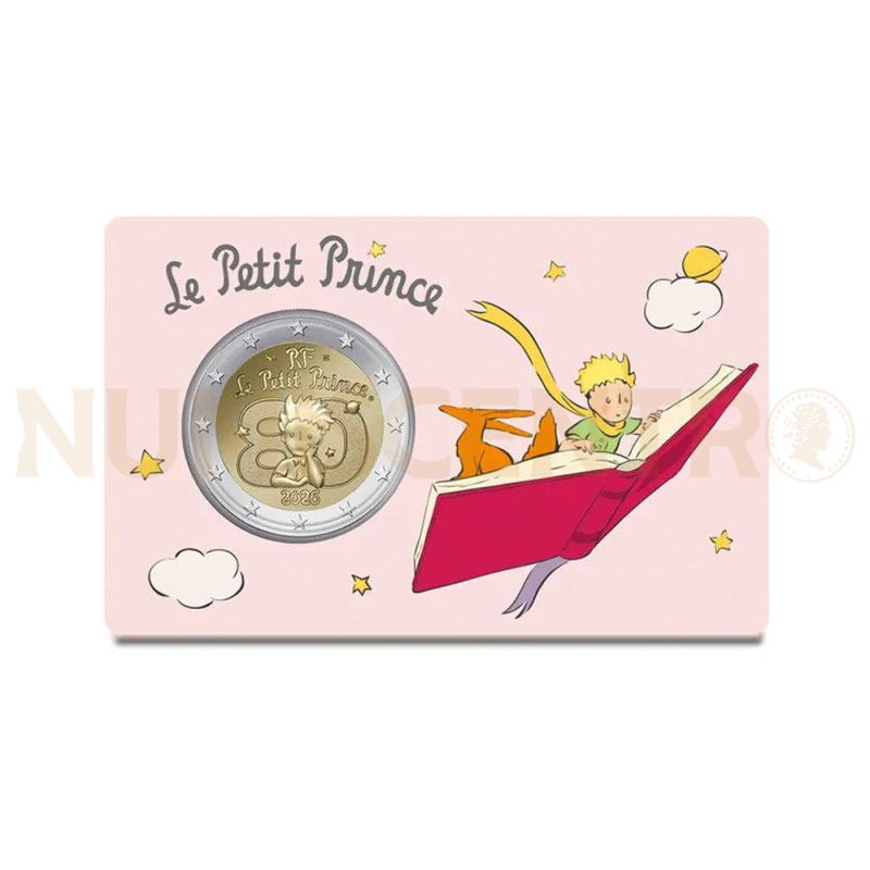Moeda 2 Euro Pequeno Principe França 2026 Livre
