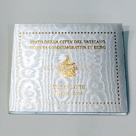 Moeda 2 Euros Sede Vacante Vaticano 2013