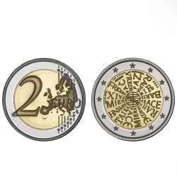 Moeda 2 Euros Uma Moeda Pela Paz Portugal 2023 Proof