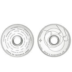 Moeda 5€ Arco e Gancheta Portugal 2022 Prata Proof