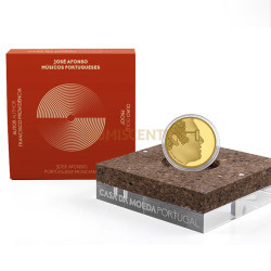 Moeda 5€ José Afonso Portugal 2023 Ouro Proof
