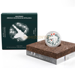 Moeda 5€ O Unicórnio Portugal 2023 Prata Proof