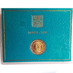 Moeda 2 Euros Aniversário Restauro da Capela Sistina Vaticano 2019