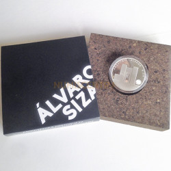 Moeda 7,5€ Arquiteto Álvaro Siza Portugal 2017 Prata Proof