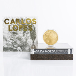 Moeda 7,5€ Carlos Lopes Portugal 2017 Ouro Proof