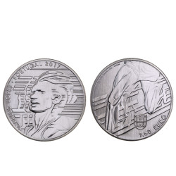 Moeda 7,5€ Carlos Lopes Portugal 2017 Prata 500/1000