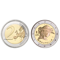 Moeda 2 Euros Itália 2016 Donatelo
