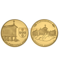 Moeda 2,5€ Espigueiros Portugal 2018 Ouro Proof
