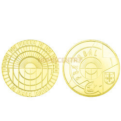 Moeda 5€ Idade do Ferro e do vidro Portugal 2017 Ouro Proof