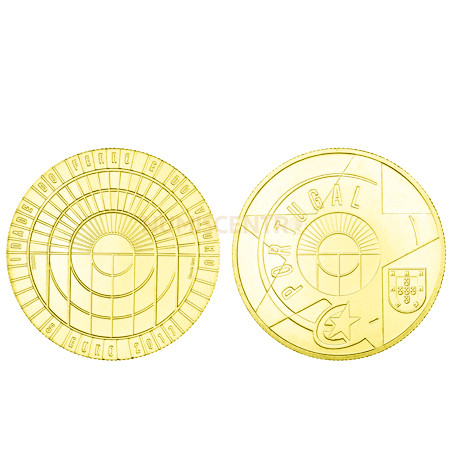 Moeda 5€ Idade do Ferro e do vidro Portugal 2017 Ouro Proof