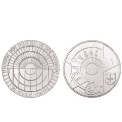 Moeda 5€ Idade do Ferro e do vidro Portugal 2017 Prata Proof