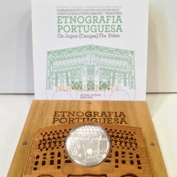 Moeda 2,5€ Comemorativa Jugos Estojo Especial Portugal 2014 Prata Proof