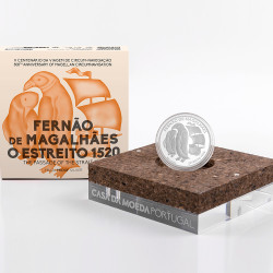 Moeda 7,5€ Comemorativa Fernão Magalhães 