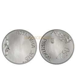 Moeda 7,5€ Rosa Mota 2018 Prata 500