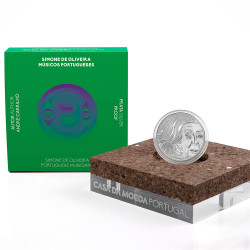 Moeda 5€ Simone de Oliveira A Diva Eterna Portugal 2025 Prata Proof