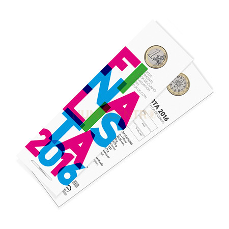 Moeda 1€ do Finalista 2016 FDC