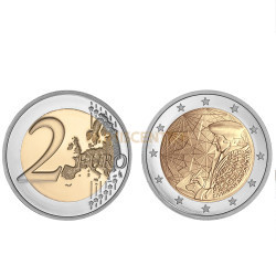 Moeda 2 Euros Erasmus Grécia 2022