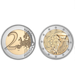 Moeda 2 Euros Erasmus Países Baixos 2022