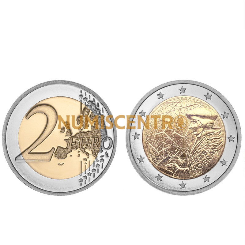 Moeda 2 Euro Erasmus Irlanda 2022