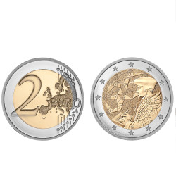 Moeda 2 Euro Erasmus Lituânia 2022