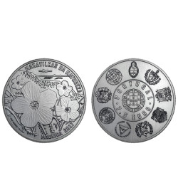 Moeda 7,5€ Maravilhas da Natureza Portugal 2017 Prata 500