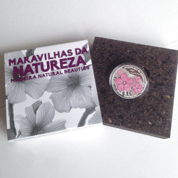 Moeda 7,5€ Maravilhas da Natureza Portugal 2017 Prata Proof